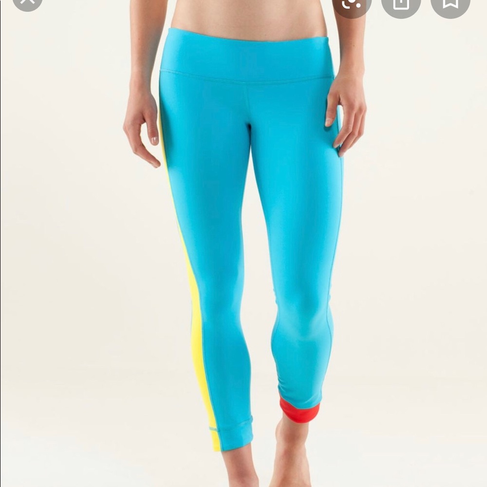 Lulu lemon multicolored leggings